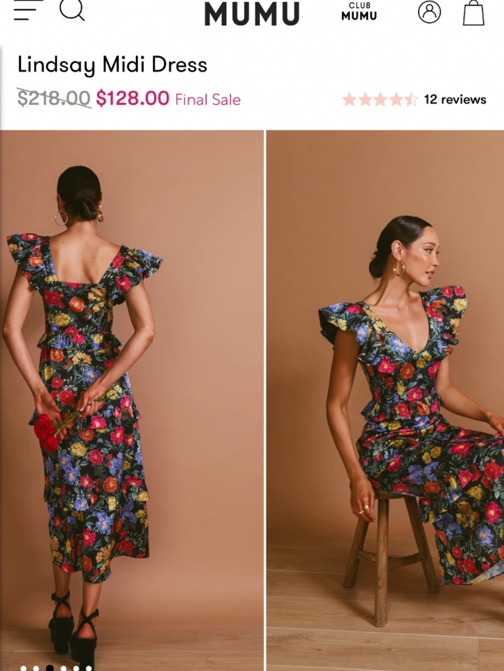 Show Me Your Mumu Lindsay Midi Dress